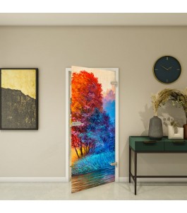 Ganzglastür Fotoprint Modell 25 | Glastuershop24
