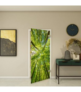 Ganzglastür Fotoprint Modell 49 mit Naturmotiv | Glastuershop24