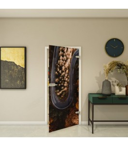 Ganzglastür Fotoprint Modell 61 | Glastuershop24