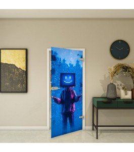 Ganzglastür Fotoprint Modell 86 | Glastuershop24