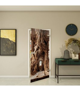 Ganzglastür Modell 106 mit Fotoprint | Glastuershop24