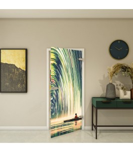 Ganzglastür Fotoprint Modell 130 für Innenräume | Glastuershop24
