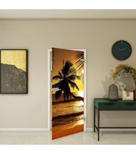 Ganzglastür Fotoprint Modell 136 – Meer-Motiv | Glastuershop24