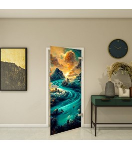 Ganzglastür Fotoprint Modell 138 | Glastuershop24