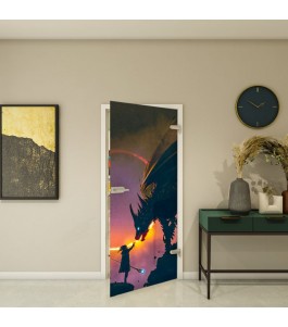Ganzglastür Fotoprint Modell 243 | Glastuershop24