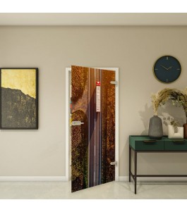 Ganzglastür mit Fotoprint Modell 265 | Glastuershop24