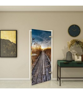 Ganzglastür Fotoprint Modell 280 für Innenräume | Glastuershop24
