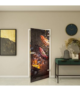 Ganzglastür Fotoprint Modell 287 | Glastuershop24