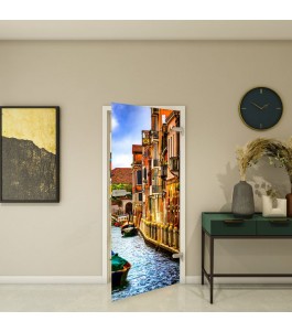 Ganzglastür Modell 297 mit Fotoprint | Glastuershop24