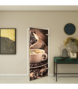 Ganzglastür Fotoprint Modell 313 | Glastuershop24