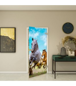 Ganzglastür Fotoprint Modell 315 mit Tiermotiv | Glastuershop24