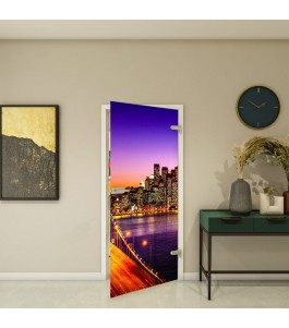 Ganzglastür Fotoprint Modell 329 | Glastuershop24