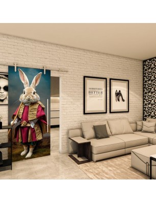 Glasschiebetür PIPE-LINE - Fotoprint Model 107 | Glastuershop24