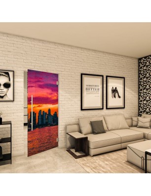 Pendeltür - Fotoprint Modell 202 | Glastuershop24