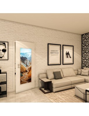 Lichtausschnitt - Fotoprint Model 122 - modernes Zuhause