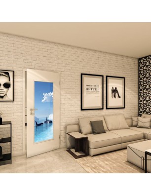 Lichtausschnitt - Fotoprint Model 129 - modernes Zuhause