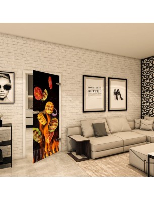 Ganzglastür Fotoprint Modell 118 | Glastuershop24