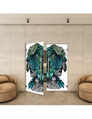 Pendeltür - Fotoprint Modell 80 | Glastuershop24