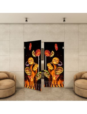 Pendeltür - Fotoprint Modell 118 | Glastuershop24