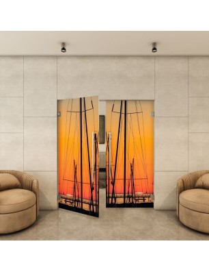 Pendeltür - Fotoprint Modell 156 | Glastuershop24