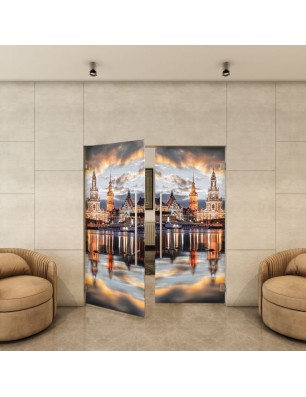 Pendeltür - Fotoprint Modell 203 | Glastuershop24