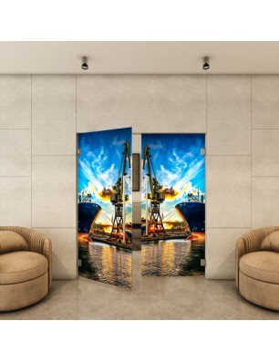 Pendeltür - Fotoprint Modell 262 | Glastuershop24