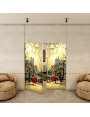 Pendeltür - Fotoprint Modell 285 | Glastuershop24