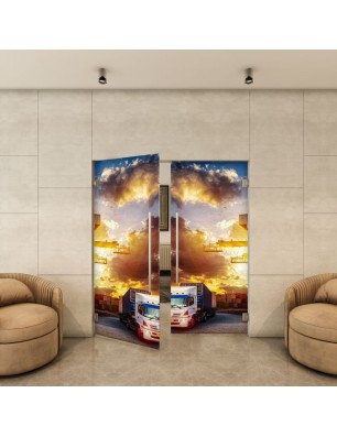 Pendeltür - Fotoprint Modell 328 | Glastuershop24