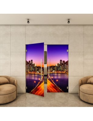 Pendeltür - Fotoprint Modell 329 | Glastuershop24