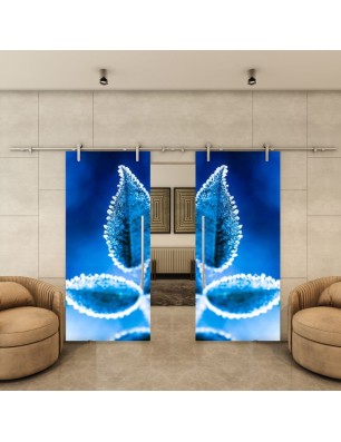 Glasschiebetür PIPE-LINE - Fotoprint Modell 161 | Glastuershop24