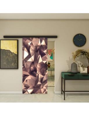 Glasschiebetür BLACK-LINE - Fotoprint Model 4 | Glastuershop24