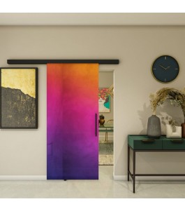 Glasschiebetür BLACK-LINE - Fotoprint Model 7 | Glastuershop24