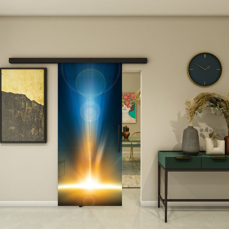 Glasschiebetür BLACK-LINE - Fotoprint Modell 28 Glasschiebetür BLACK-LINE - Fotoprint Modell 28