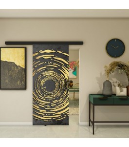 Glasschiebetür BLACK-LINE - Fotoprint Model 31 | Glastuershop24