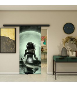 Glasschiebetür BLACK-LINE - Fotoprint Model 38 | Glastuershop24