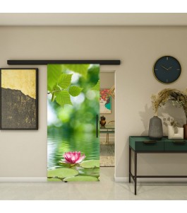 Glasschiebetür BLACK-LINE - Fotoprint Modell 42 | Glastuershop24