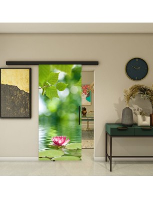 Glasschiebetür BLACK-LINE - Fotoprint Modell 42 | Glastuershop24