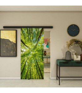Glasschiebetür BLACK-LINE - Fotoprint Modell 49 | Glastuershop24