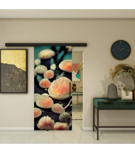 Glasschiebetür BLACK-LINE - Fotoprint Model 51 | Glastuershop24