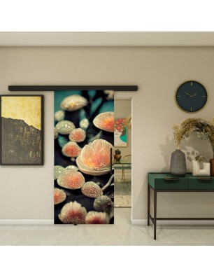 Glasschiebetür BLACK-LINE - Fotoprint Model 51 | Glastuershop24