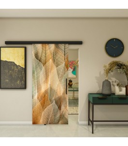 Glasschiebetür BLACK-LINE - Fotoprint Modell 52 | Glastuershop24