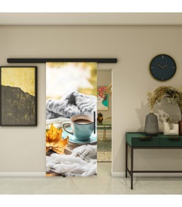 Glasschiebetür BLACK-LINE - Fotoprint Model 66 | Glastuershop24