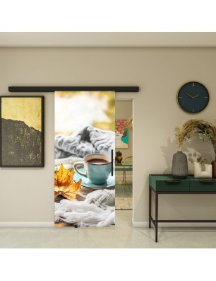 Glasschiebetür BLACK-LINE - Fotoprint Model 66 | Glastuershop24