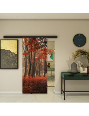 Glasschiebetür BLACK-LINE - Fotoprint Modell 67 | Glastuershop24
