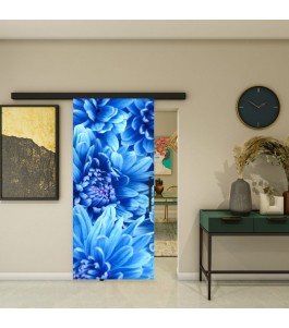 Glasschiebetür BLACK-LINE Fotoprint Modell 75 | Glastuershop24