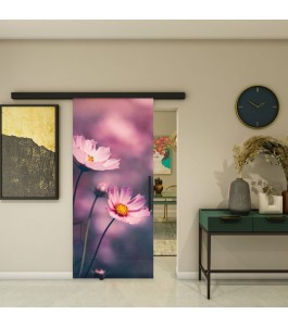 Glasschiebetür BLACK-LINE - Fotoprint Modell 76 | Glastuershop24