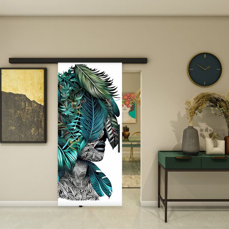 Glasschiebetür BLACK-LINE - Fotoprint Modell 80 Glasschiebetür BLACK-LINE - Fotoprint Modell 80