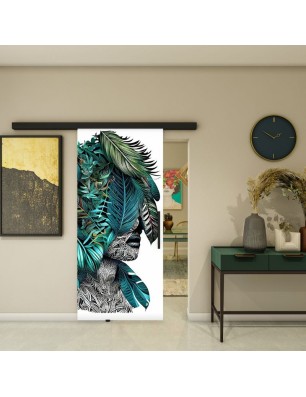 Glasschiebetür BLACK-LINE - Fotoprint Modell 80 | Glastuershop24