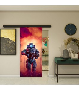 Glasschiebetür BLACK-LINE - Fotoprint Modell 85 | Glastuershop24