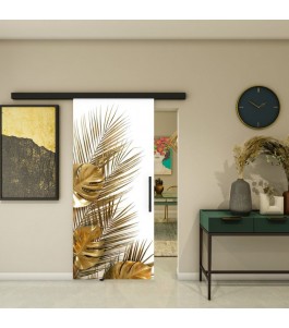 Glasschiebetür BLACK-LINE - Fotoprint Modell 96 | Glastuershop24